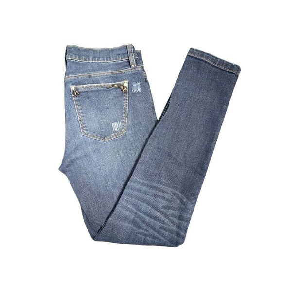 White House Black Market Blue Jeans Women's - Picture 1 of 8